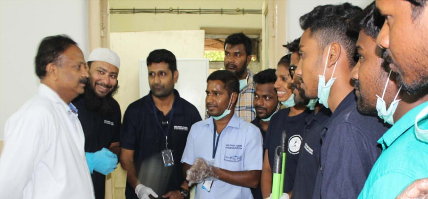 Helping Hand Foundation launches â€˜Swachh Gandhiâ€™ campaign in OGH