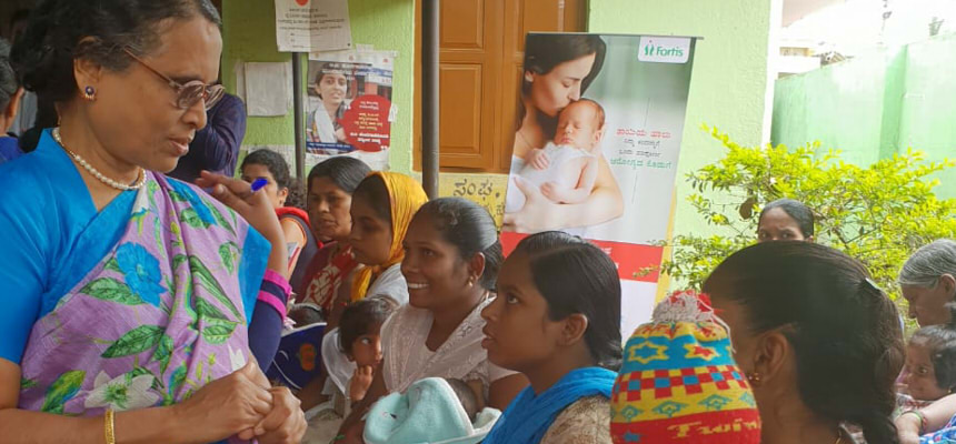 Fortis Hospitals and PHC conduct ‘Breastfeeding Training’ initiative