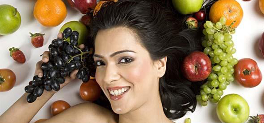 The right selection of Diets for each skin type