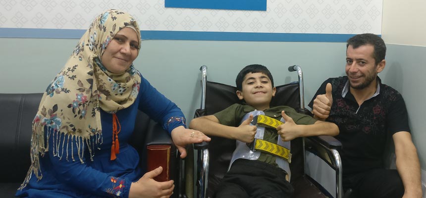 Global Hospital successfully treats 11 year old Kurdistani boy with a rare spinal cord disorder