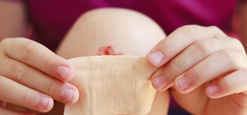 How to deal with minor trauma at home