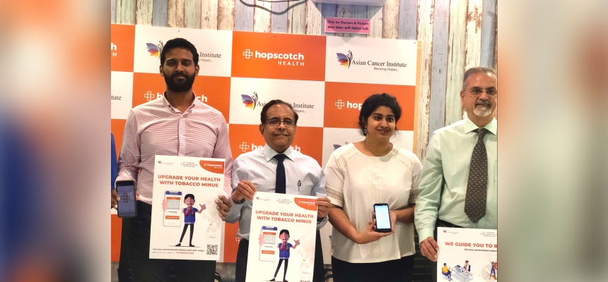 ACI Cumballa Hill Hospital and Asian Cancer Foundation in association with Hopscotch Health introduces tech based solution to beat tobacco addiction