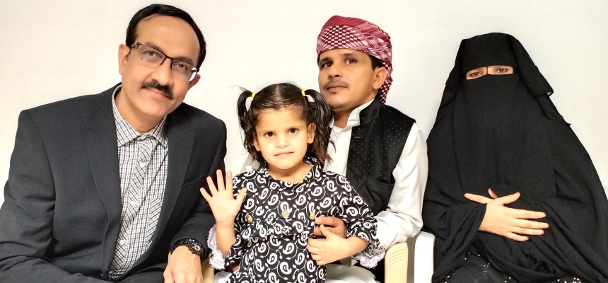 6 year old African girl gets new lease of life at KIMS Hospitals