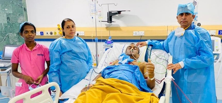 Kamineni Hospital performs liver transplant and gives a new lease of life to a terminal liver failure patient