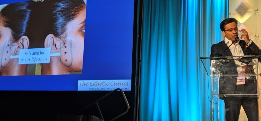 Dr Debraj Shome Becomes the First Indian Surgeon to Deliver a Talk at Kolkhida 2021, one of Europe's largest aesthetic conferences