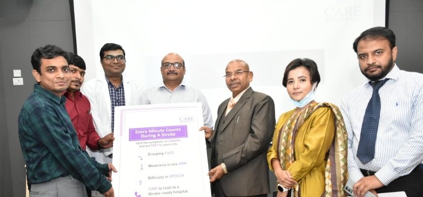 Stroke Awareness and Training Session for ambulance drivers at CARE Hospitals