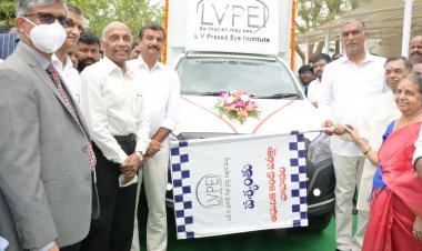 Health Minister Sri Harish Rao inaugurates L V Prasad Eye Institute’s New Projects