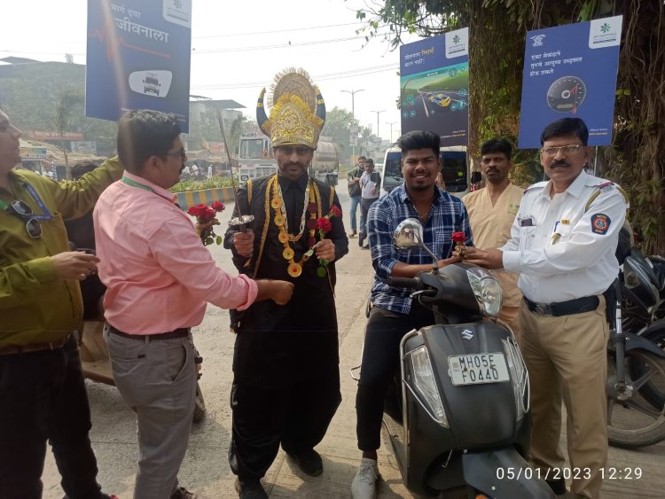SRV Hospitals joins Kalyan Police in raising awareness on avoiding Road Accidents