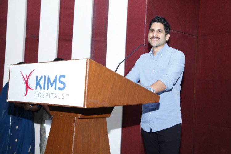 Naga Chaitanya attends as the chief guest to the cultural programs for children with hearing problems