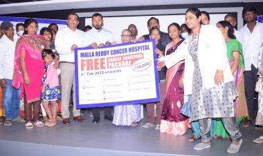Free Cancer Screening Camp at Malla Reddy Cancer Hospital