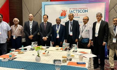 DR. LOKESWARA RAO SAJJA, AN EMINENT CARDIOTHORACIC SURGEON FROM THE CITY IS NOW THE CURRENT PRESIDENT OF THE IACTS