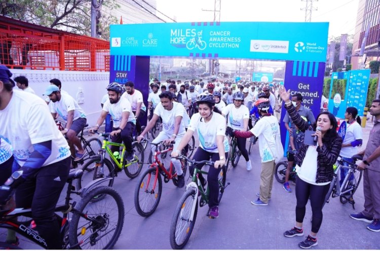 Cyclothon by CARE Hospitals Sets the Bar High in the Fight Against Cancer