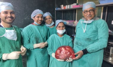 WOMAN'S LIFE SAVED AS MALLA REDDY HOSPITAL REMOVES MASSIVE 10.6 KG OVARIAN CYST