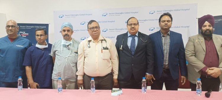 Health talk at Aware Gleneagles Global Hospital on the occasion of World Kidney Day