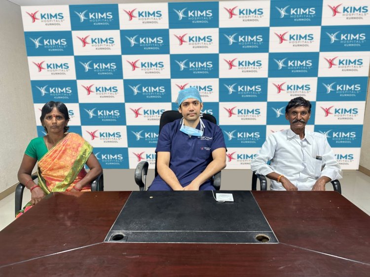 Rare tumor successfully removed by Kurnool KIMS Doctors