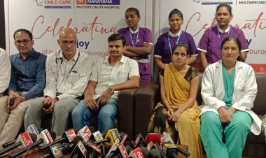 BABY OF VIMALA BEATS THE ODDS! (Timely intervention by Malla Reddy Narayana doctors saves premature baby and mother’s  lives)