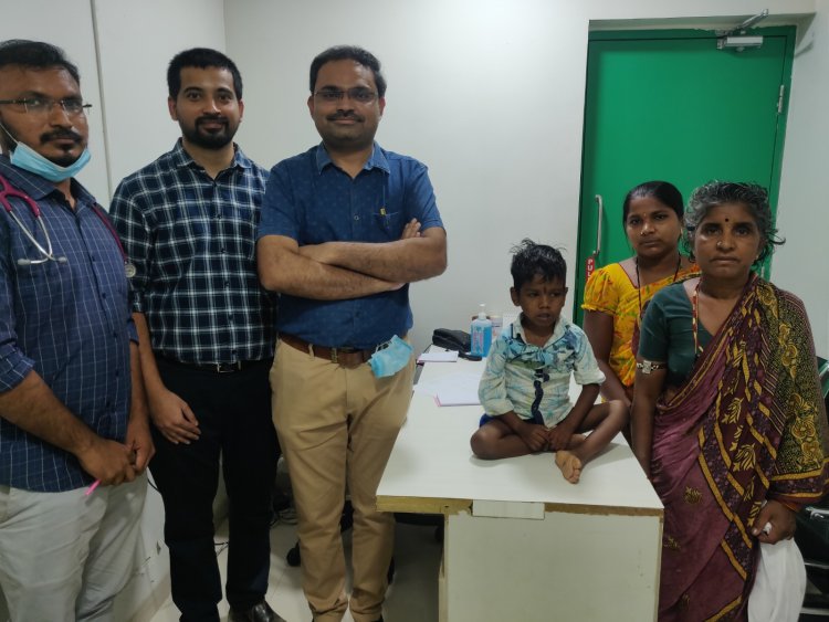 Half a liter of pus around the heart of a four-year-old baby