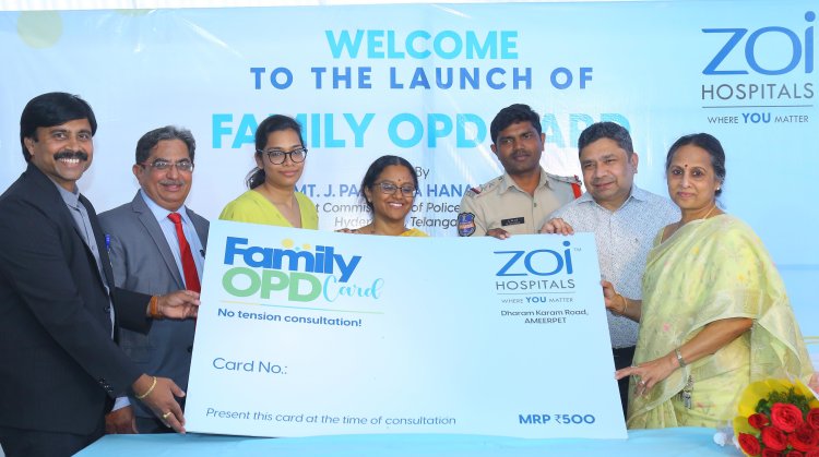 Zoi Hospitals unveils affordable doctor Consultation, through unique Family OPD Card!
