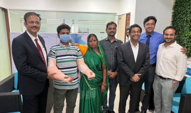 Three-Year Struggle Ends: Ujjain Man Who Lost Both Hands and One Leg in Electric Shock Accident Successfully Undergoes Bilateral Hand Transplant