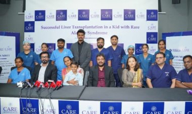 Kid with Rare Alagille Syndrome gets a New Lease of Life with Successful Liver Transplantation at CARE Hospitals