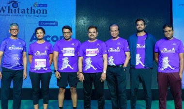 LV Prasad Eye Institute’s flagship WHITATHON Run to Raise Awareness and Funds for Retinoblastoma Treatment held