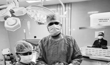 AINU Doctors Successfully Remove a Rare Dumbbell-shaped Giant Testis Tumor in a Kidney Transplant Recipient