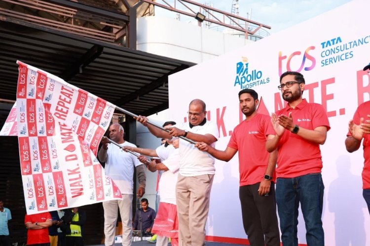 Apollo Hospitals and TCS Collaborate for Walk to Promote Blood Donation Awareness