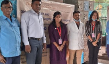 Debabrata Auro Foundation And The Esthetic Clinics Conducted a Fungal Infection Awareness,  Check-Up Camp For 53 BMC Safai Karmchari