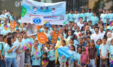 Children’s Eye Care Week Awareness Walk to Create Awareness on Childhood Cataract