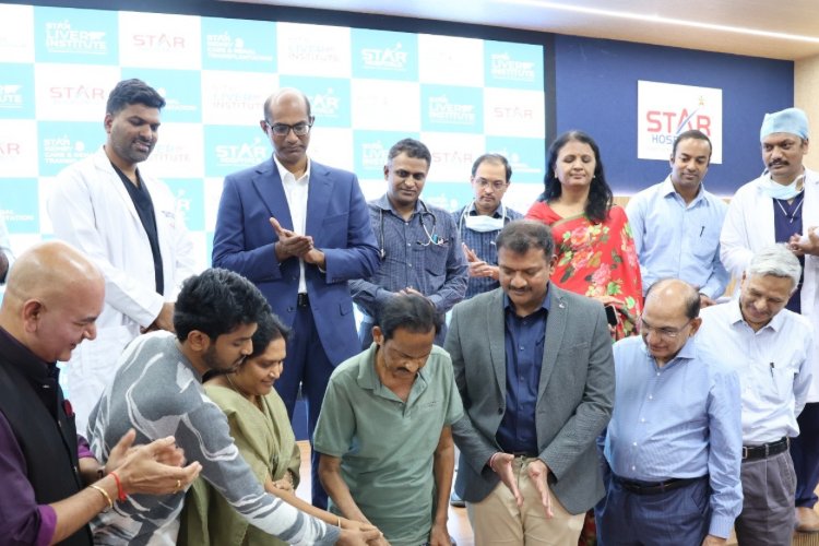 Star Hospitals Successfully Performs Simultaneous Liver and Kidney Transplant on 54-Year-Old Patient