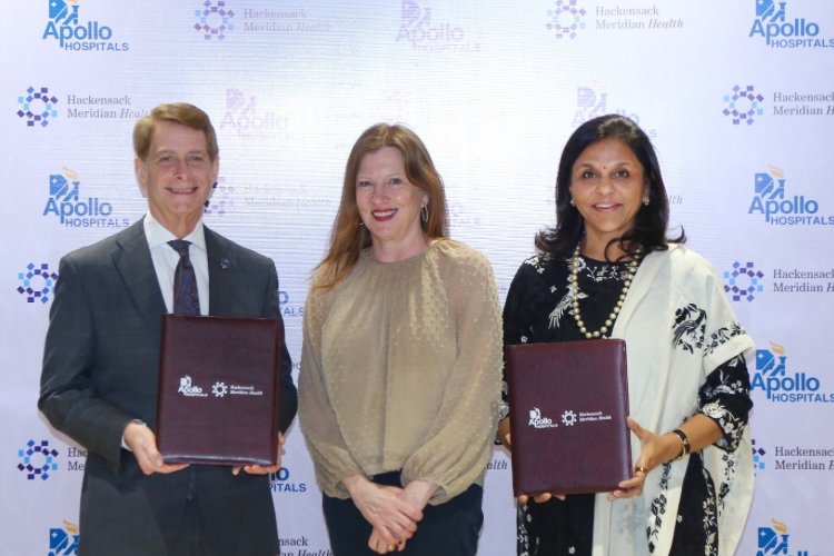 Apollo Hospitals Group and Hackensack Meridian Health Bridge Continents to Advance Healthcare Innovation and Delivery