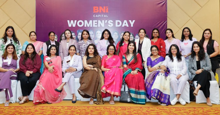BNI Capital Chapter celebrates International Women’s Day with bonhomie and camaraderie!