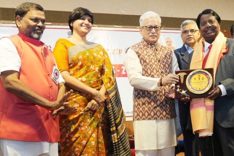 Renowned Dental Surgeon Dr. M. S. Gowd, conferred the Medical Excellence Award -2025’ by Indian Redcross Society!