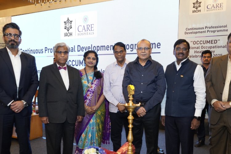 CARE Hospitals and IAOH Jointly Host “OCCUMED” National Occupational Health Day Celebrations 2025