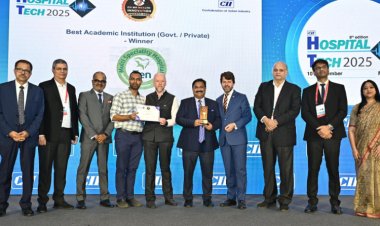 Zen Multispeciality Hospital Honoured with CII WR Health Innovation Award 2025 for Best Academic Institution