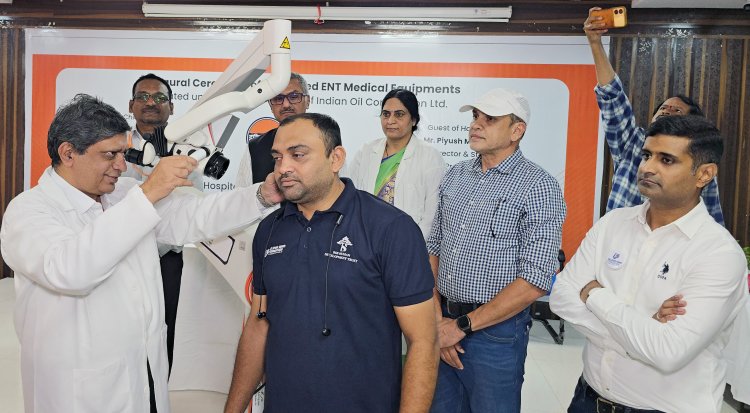 IOC CSR Aid to ENT Koti to enhance cutting edge diagnosis and treatment of Cochlear in Children