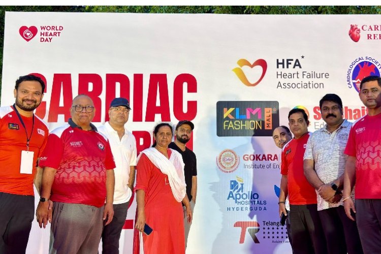 Apollo Hospitals Hyderguda, Cardiac Rehab Foundation host run to raise heart health awareness