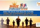 Join the Race for Healthy Future - SHREE TMT Hyderabad 10K Run on 9th November 2025 at Gachibowli Stadium