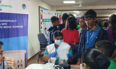 Aster Prime Hospital conducts three day Health Camp at Meridian School for the Students