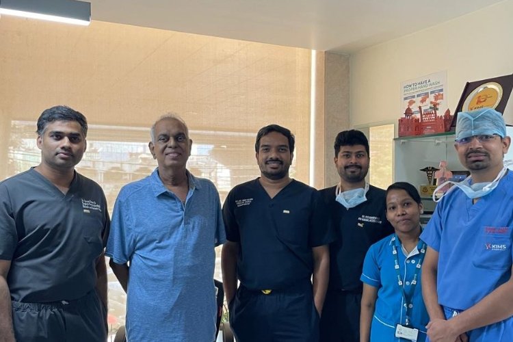 World’s First Rare Laparoscopic Surgery Performed at KIMS Kondapur