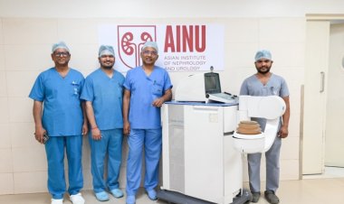 One-Year-Old Develops Large Kidney Stone; AINU Doctors Remove It Without Surgery