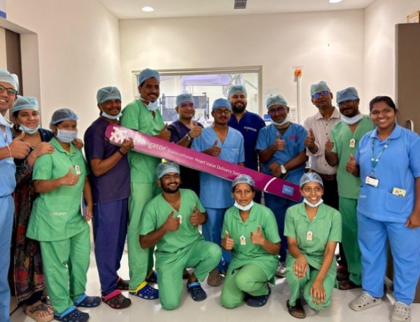 Knife-less Heart Valve Replacement Performed at KIMS Saveera