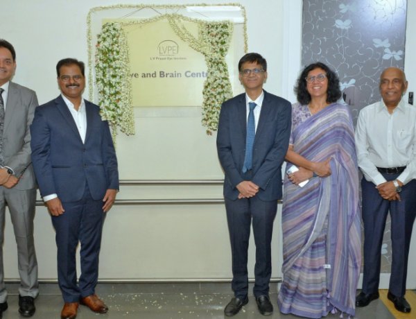 Eye and Brain Centre Inaugurated at L V Prasad Eye Institute   Hyderabad, 25th April 2026. The Eye and Brain Centre, established with support from D. E. Shaw India, was inaugurated at the L V Prasad Eye Institute (LVPEI), Kallam Anji Reddy Campus, Hyderabad, in the presence of leadership from LVPEI and D. E. Shaw India.