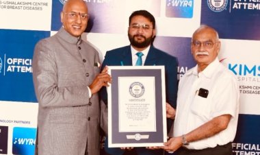 Dr Raghu Ram achieves third Guinness World Records title in 15 months
