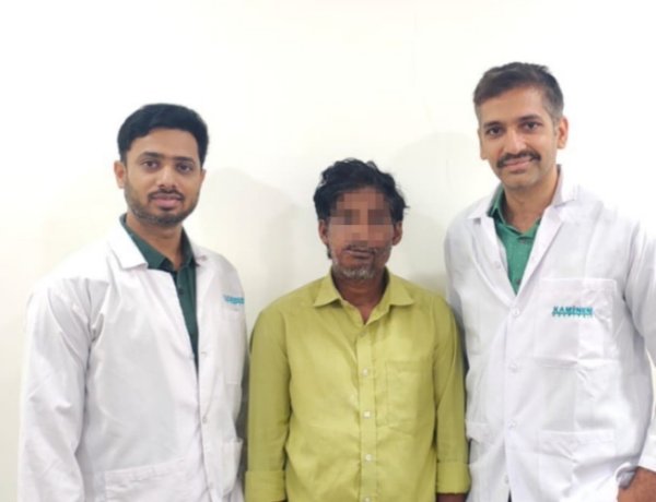 Kamineni Hospitals Uses a Man's Leg Bone to Rebuild His Jaw Ravaged by 12-Year Gutkha Habit