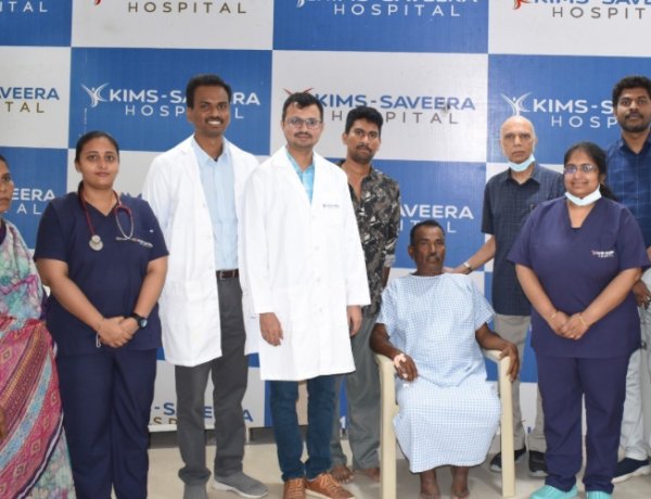 Brain aneurysm treated without open surgery at  KIMS Saveera, Anantapur