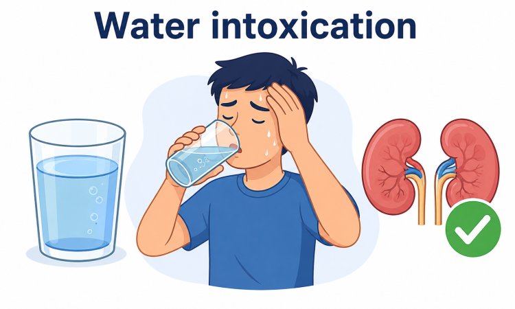 Excessive intake of water calls for danger