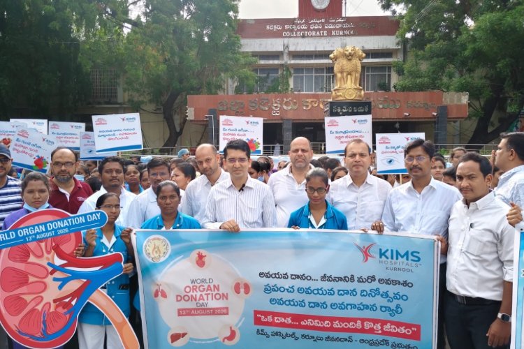 Organ donation is the only way to live on after death, says Dr. Anantha Rao