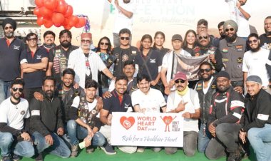 Aster Prime Hospital, 100 Bullet Riders Take Heart Health Awareness to Hyderabad Streets with ‘World Heart BIKE-E-THON’ Ahead of World Heart Day