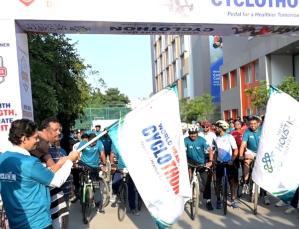 Sri Sri Holistic Hospitals Turns World Heart Day Into a Movement, Launches “Heart Attack Free Society for the Neighbourhood” in Kondapur